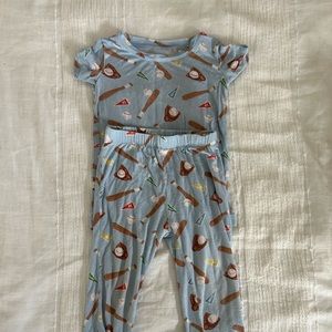 Angel Dear 3T Pjs in Baseball print